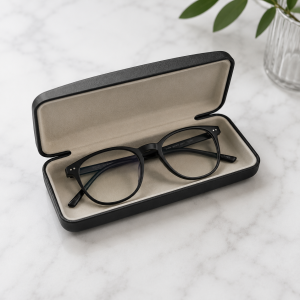etui à lunettes rigide neutre "sans logo" (carton de 100)